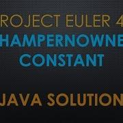 Project Euler 40 Champernowne S Constant Java Solution