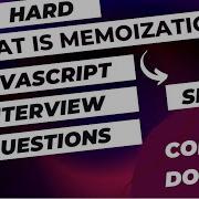 JavaScript Interview Questions Memoization In JavaScript JavaScript Coding Questions