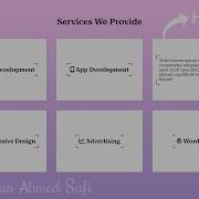 SERVICE PAGE SECTION WITH CAMERA HOVER EFFECT USING HTML CSS And JavaScript