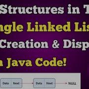 6 Single Linked List In Tamil Using Java Creation And Display In Java Tamil Conquer Victory