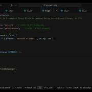 Build A React Js Stopwatch Timer Clock Animation Using React Timer Library In JSX