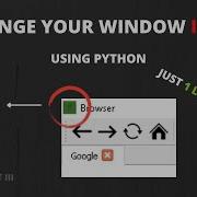 Change Your Window Icon Or Logo PyQT5 Pyqt5 Tutorial Python Projects