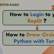 Draw Circle Using Python In Replit Python With Turtle Code With Saru