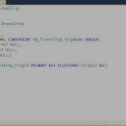 SQL 2012 Creating Tables With Constraints Lab 1 5