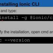 Ionic App For Beginners Tools Needed And Installation Setup
