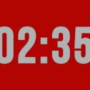 2 Minute 35 Second Timer With Alarm Without Music