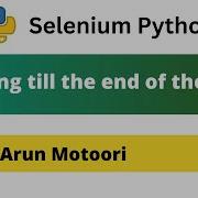 Scrolling Till The End Of The Page Selenium Python