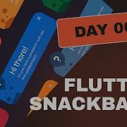 Flutter Dope Snackbar Show Snackbar Flutter UI Day 06