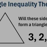 The Triangle Inequality Theorem With Examples
