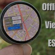 Offline Map Viewer With ESP32 And Round Display