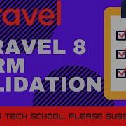 Laravel 8 Form Validation