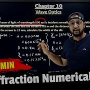 41 Chapter 10 Wave Optics Diffraction Numericals Physics Baba 2 O