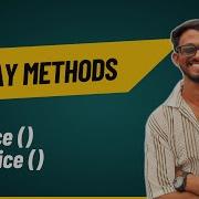 Slice Splice Array Methods In JavaScript