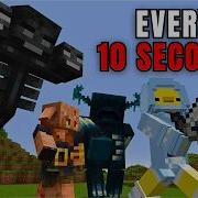 Every 10 Seconds A Random Mob Spawn