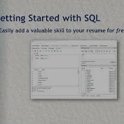 Getting Started With SQL Using SQLite