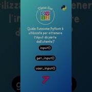 Python Quiz Time 12 Shorts