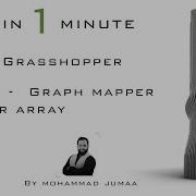 Grasshopper In 1 Minute EX 128 Graph Mapper Polar Array