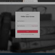 ONLINE QUIZ SYSTEM IN PHP And MySQL Source Code Projects