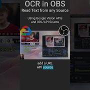 OCR On OBS Read Text From Any Source Tutorial