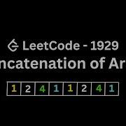 LeetCode 1929 Concatenation Of Array Java DSA Explained In Hindi