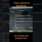 Progress Bar Using Javascript Css Html Programming Shorts