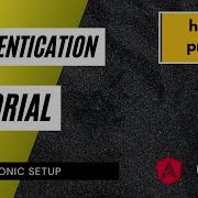 Ionic Firebase Auth Ionic Setup 02