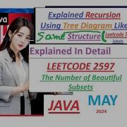 The Number Of Beautiful Subsets LeetCode 2597 Java Solution Recursion Developer Coder