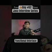 52 100 Days Java Interview Question Series Functional Interface 4 Points Codinginterview