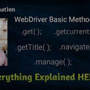 Selenium Web Driver Methods Selenium Locators Tutorial Selenium Methods Selenium Methods Java