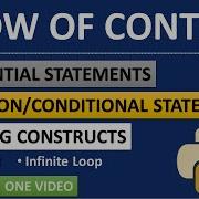 CONTROL FLOW IN PYTHON SEQUENTIAL SELECTION LOOPING STATEMENTS RANGE INFINITE LOOP