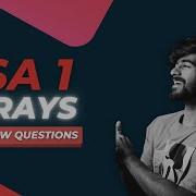 DSA 1 Arrays Most Important Interview Questions