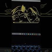 Draw Lord Krishna And Radha Face Using Python Shorts