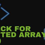 Check If An Array Is Sorted Or Not Time Complexity O N C