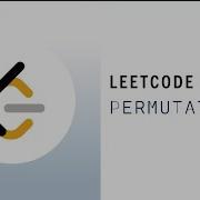 LeetCode 46 Permutations Java Back Tracking