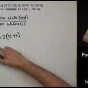 Molarity Practice Problems