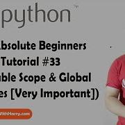Scope Global Variables And Global Keyword Python Tutorials For Absolute Beginners In Hindi 33