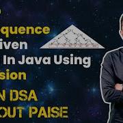 Subsequence Of A Given String In Java Using Recursion FREE DSA Course In JAVA Lecture 39
