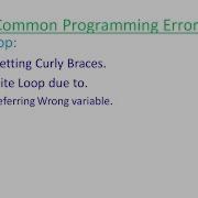 Java Beginners Tutorials Urdu Hindi 19 For Loop Common Programming Errors 2 7