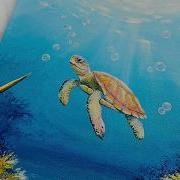 Acrylic Underwater Sea Turtle Painting How To Paint A Sea Turtle