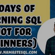 15 Days Of Learning SQL Advanced SQL For Data Analytics