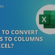How To Convert Rows To Columns In Excel Transpose In Excel Excel For Freshers Simplilearn