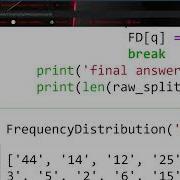 Creating Frequency Distribution Table In Python