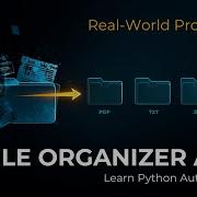 Build A File Organizer App With Python Python Projects Automation With Python