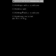Lesson 39 How To Write Windows 10 11 BATCH FILE To Compile C Program With GCC Shorts