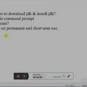 Java Programming How To Set Path Permanent Path In Command Prompt How To Download Install JDK