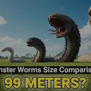 Monster Worms Size Comparison BeastSize