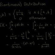 Uniform Distribution Continuous Derivation Of Mean Variance Moment Gen Function In English