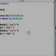 Visual Basic NET Ders 344 SortedList Sınıfı Örnek