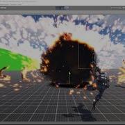 Unity3D Grenade Explication Test 01