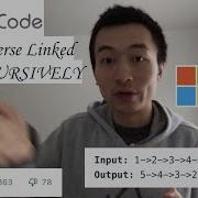 LeetCode 206 Reverse Linked List RECURSIVELY Interview Prep Ep 60